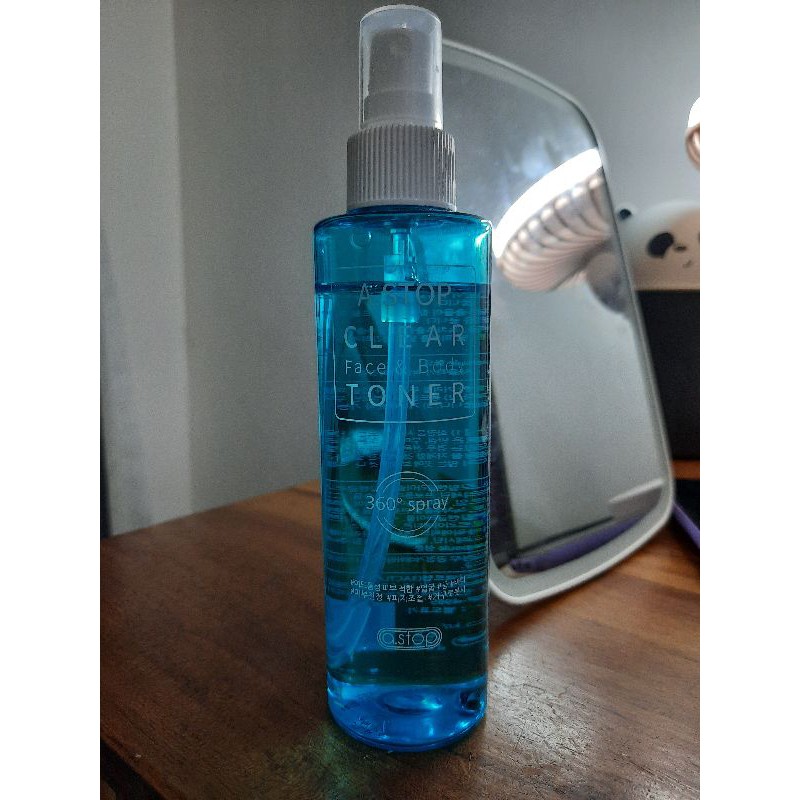 A Stop Clear Face and Body Toner