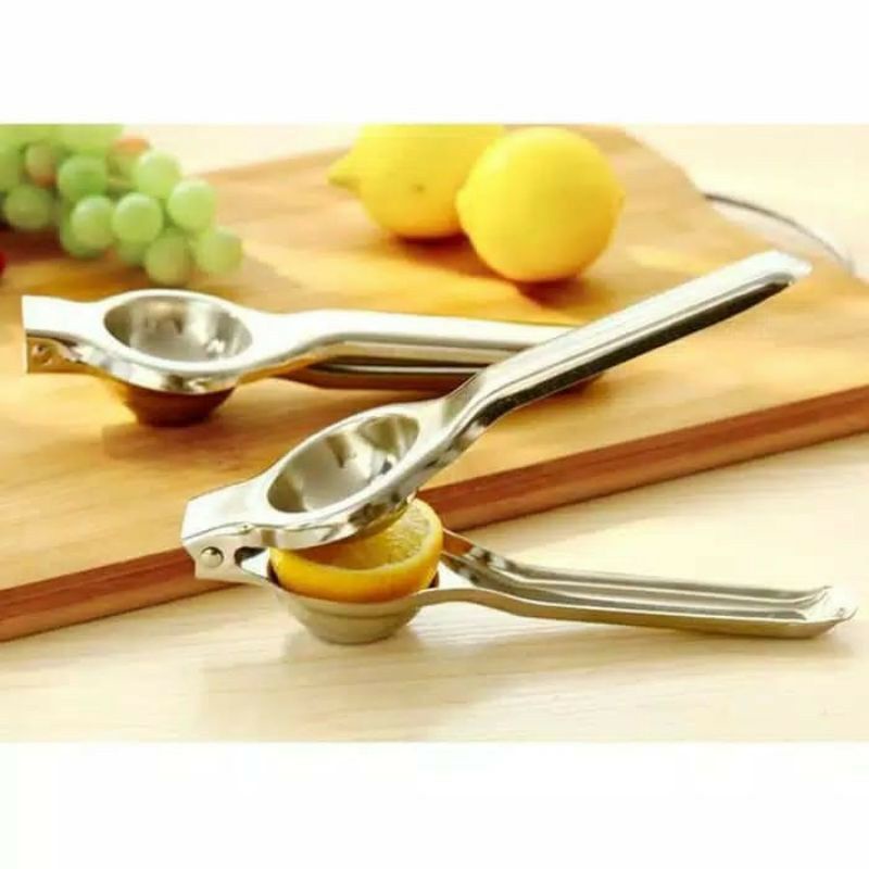 LEMON SQUEEZER STAINLESS PERASAN JERUK LEMON