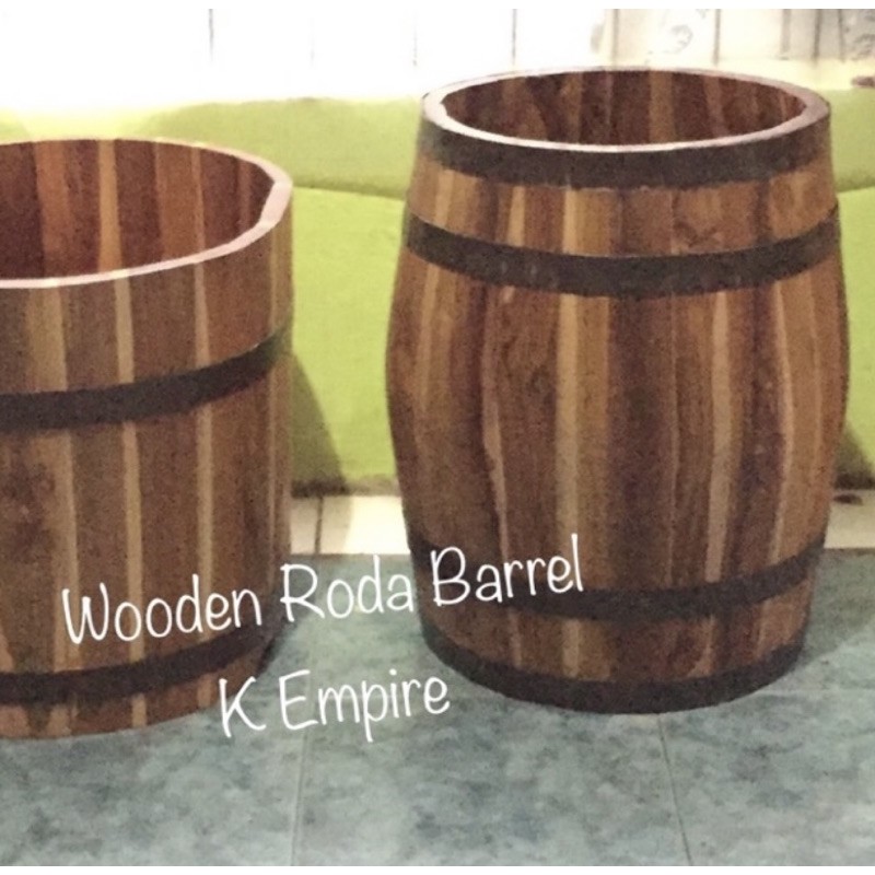 Ember Barrel Kayu Pesanan VIII
