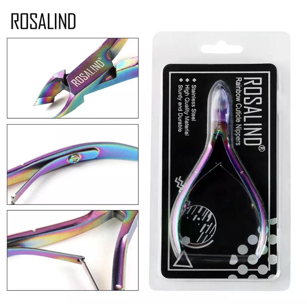 Rosalind Set Manicure / Peralatan Manikur Set Rosalind 8Pcs / Rosalind Cuticle Care