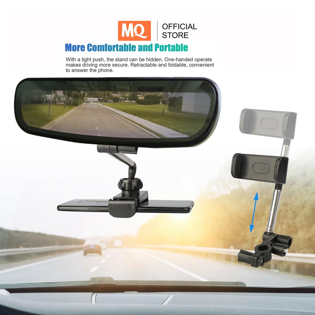 MQ Car Holder Smartphone Holder HP di mobil phone holder mobil Ideal Viewing Angle Universal Smartphone Multi Functional