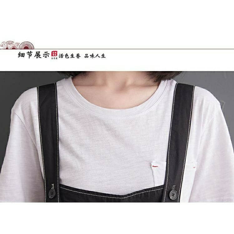 Overall raindeer dress FX //Overall wanita