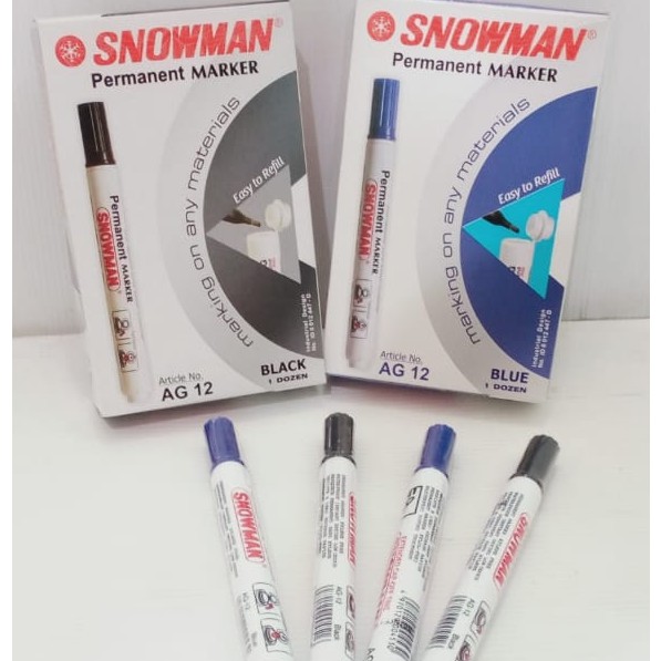 

Spidol Snowman Permanent Marker