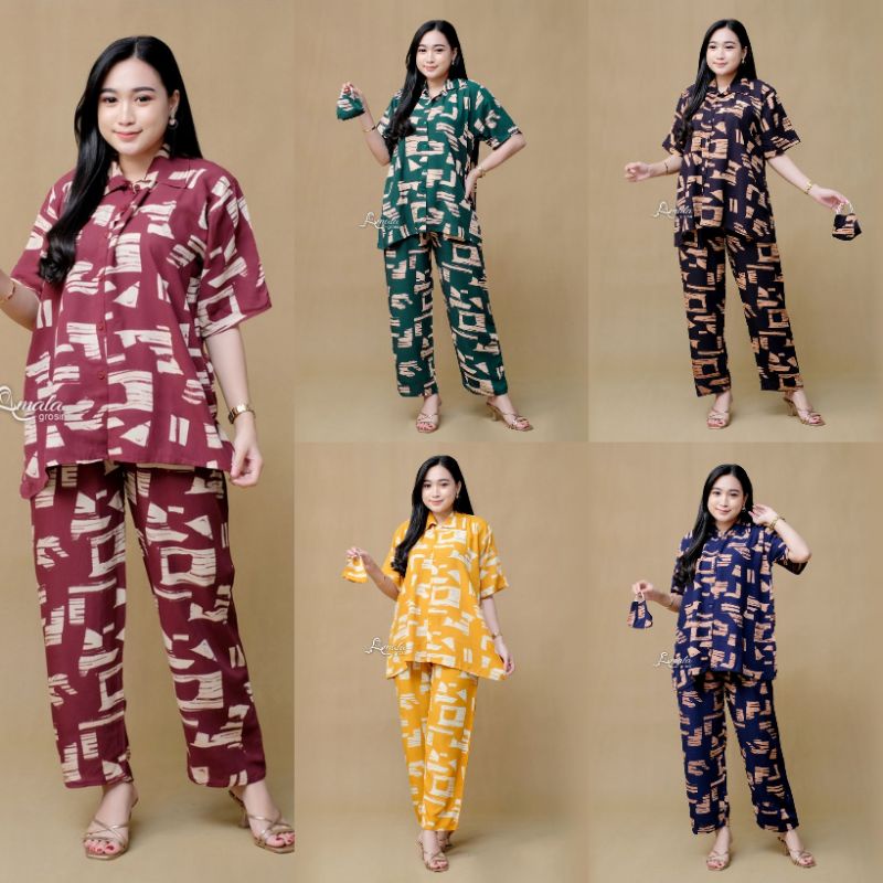 SETELAN WANITA TIEDIE RAYON