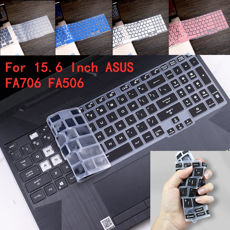 Lembut Silikon Ultra Tipis Pelindung Keyboard Laptop Cover Untuk Asus FA506QM Tuf Gaming A15 A17 FA706 FA506 FA506iu FA506iv