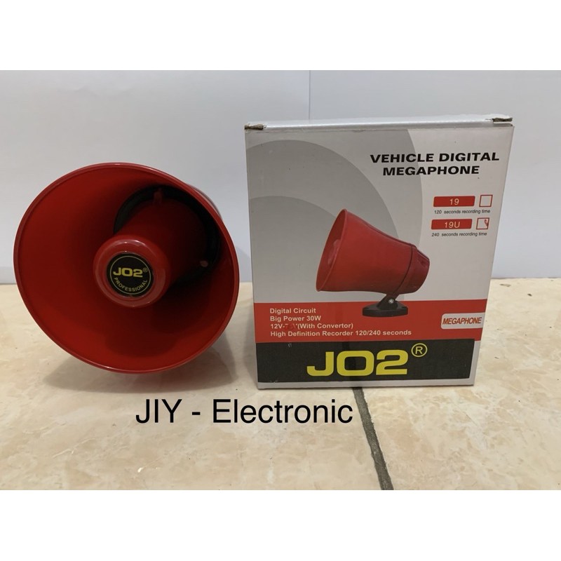 Speaker Horn JO2 12v USB Recorder