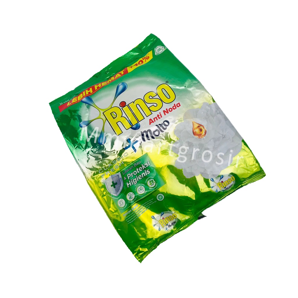 Rinso + Molto / Deterjen Bubuk / Anti Noda / Classic Fresh 1.2kg