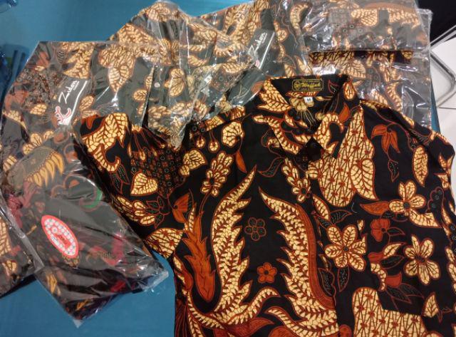 Kemeja Hem Batik Anak Usia 11 - 15th