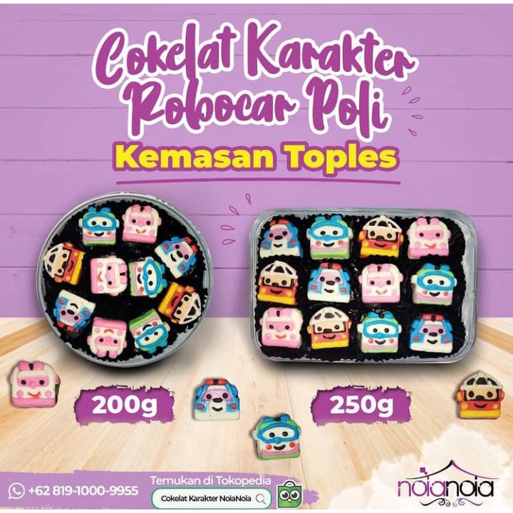 

Cokelat Coklat Karakter Robocar Poly