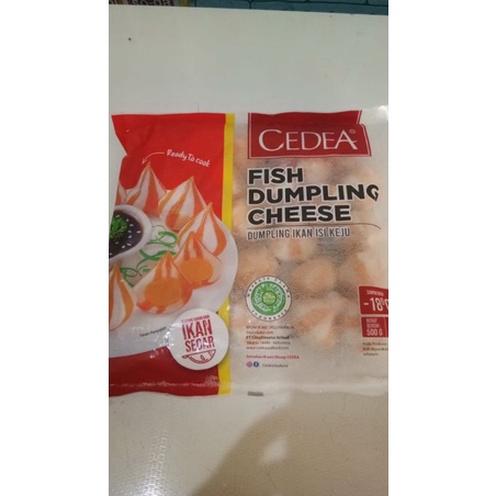 

Fish Dumpling Cheese Cedea 500gr