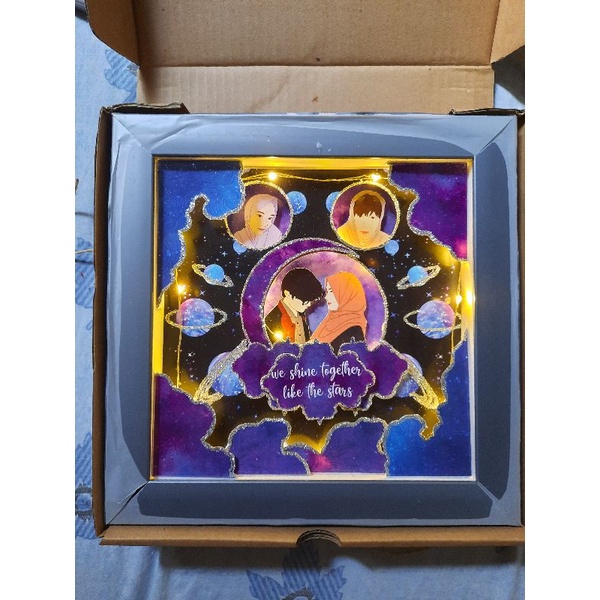 

scrapframe unik/ scrapframe ilustrasi / kado