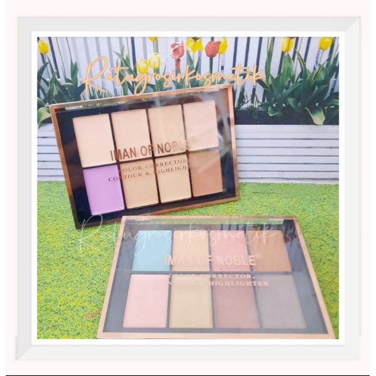 ECER!! CONCEALER CONTOUR PALETTE 8 WARNA NO.8379