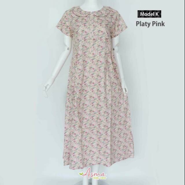 Asma Daily Wear -Model K-Platy Pink