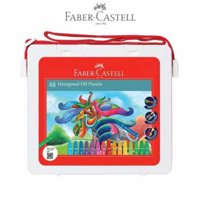 

CRAYON OIL PASTEL FABER CASTELL 48 WARNA