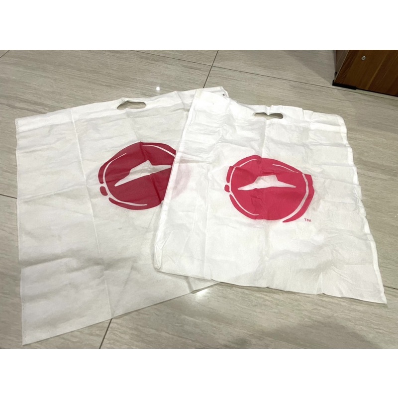 

Tas Kain Spunbond Reuseable Bag MINIMAL 2PCS Pizza Hut/ Hokben/ Bakmi GM