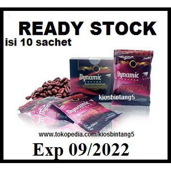 

Coffee Dynamic Kopi Ginseng Isi 10 Sachet Original