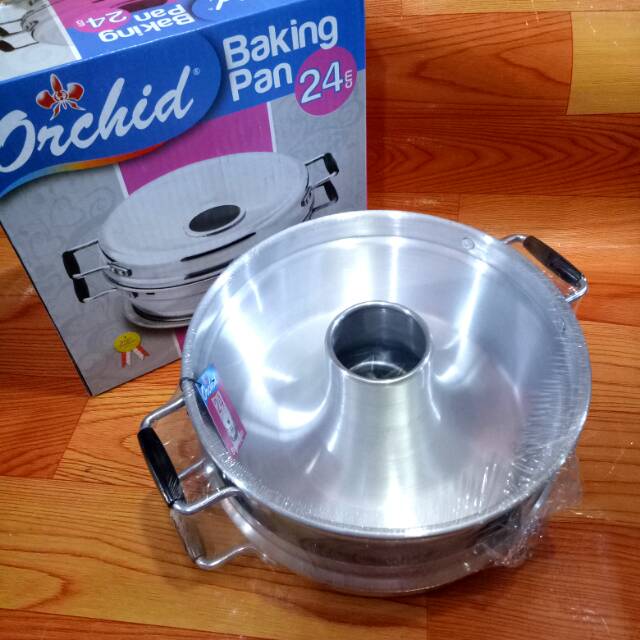 Baking pan orchid 6 telur 24cm