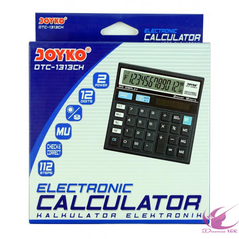 

Kalkulator Calculator Joyko DTC-1313CH -12 Digits