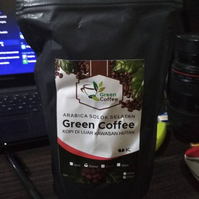 

Green coffee arabica Solok Selatan