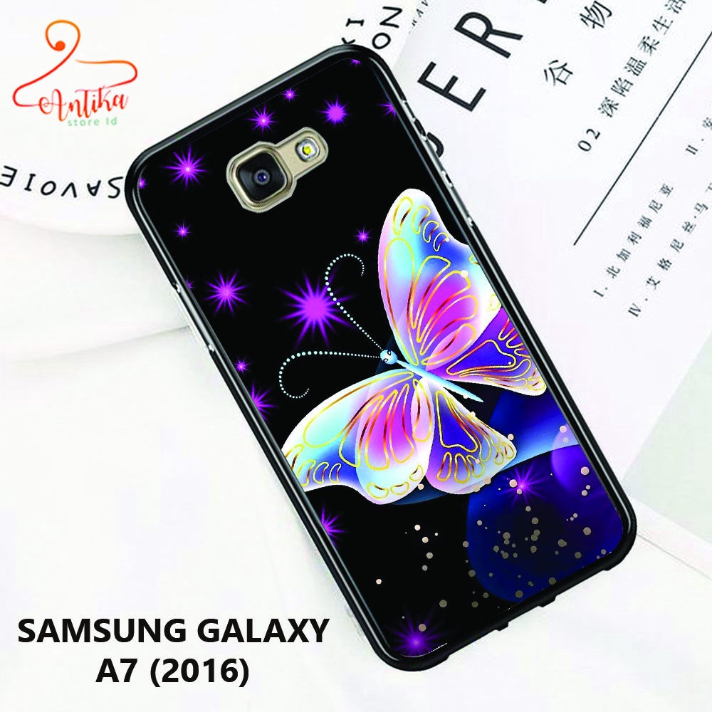 [ANT-04] Case 2D Samsung A7 2016 Casing Hp Samsung A7 2016 Pelindung Hp Hardcase Glossy Samsung A7 2