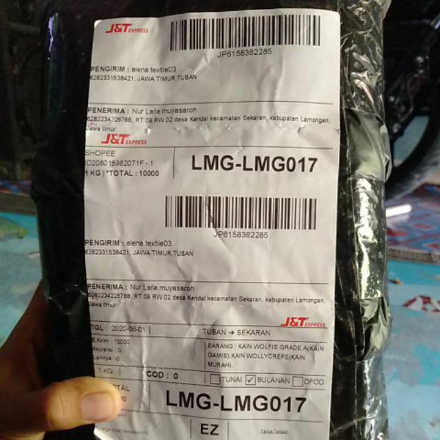 Kain Wollycrepe(kain Murah)