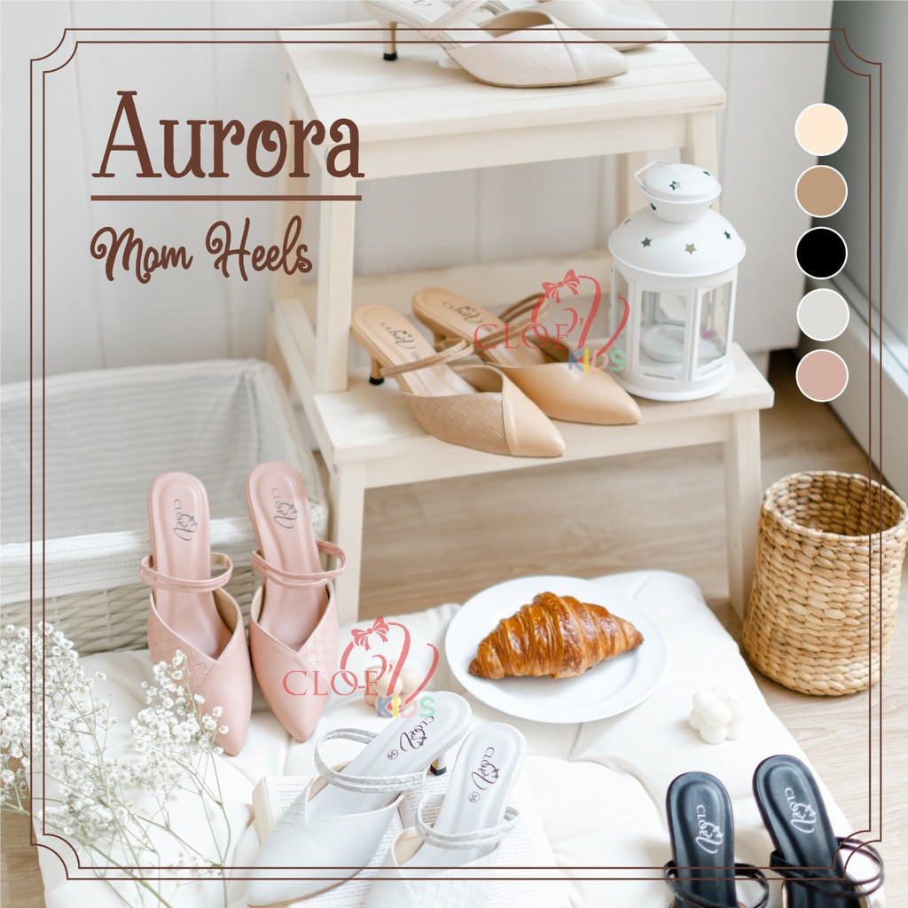 CLOEVKIDS - Sandal heels wanita Aurora