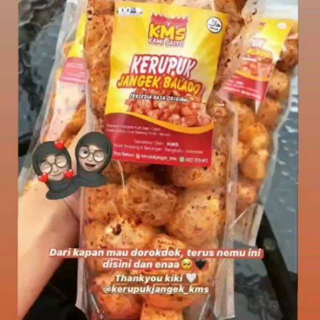 

Kerupuk jange balado 100%dari kulit sapi pilihan