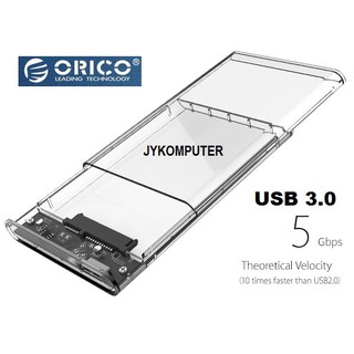 Case External HD ORICO 2.5 inch Transparent USB3.0 Hard