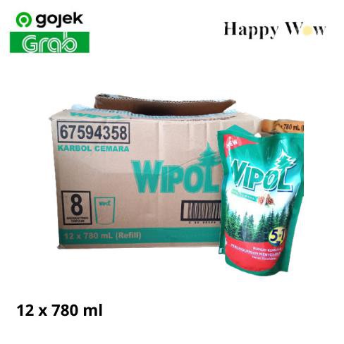 Ready Wipol Karbol Cemara 12 X 780 Ml (1 Dus)
