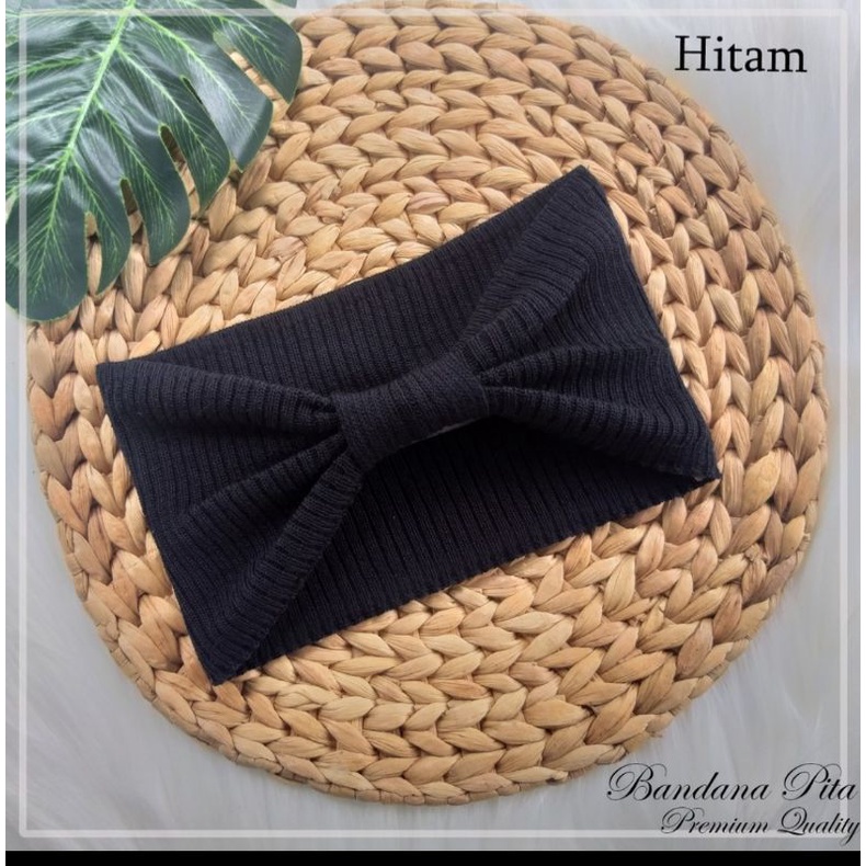 BANDANA PITA RAJUT HIJAB  PREMIUM QUALITY