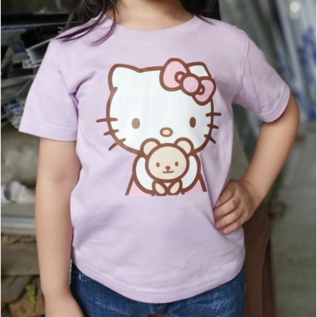 Baju Anak Hello / Kaos Distro DTF Anak Laki Laki dan Perempuan / Unisex / Motif Kartun