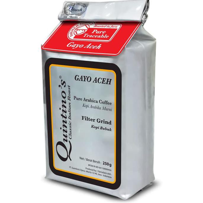 

Quintino's gayo filter grind 250 gr