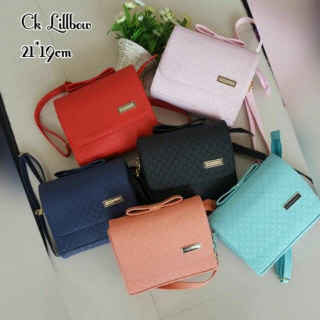 Ck lilbow tas cantik tas selempang grosir tas murah konveksi tas lokal tas lokal murah