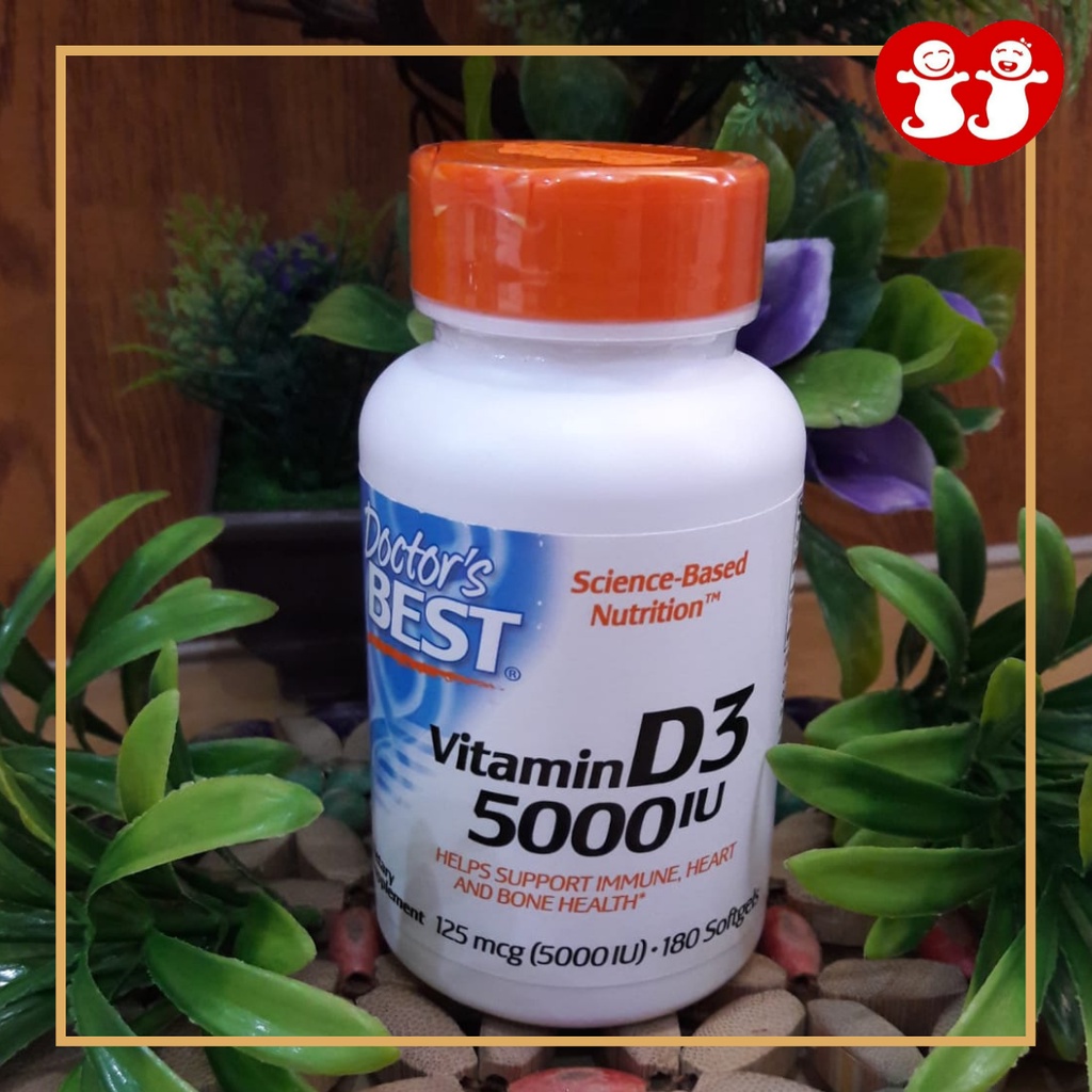 Doctor's Best Vitamin D3 5000IU