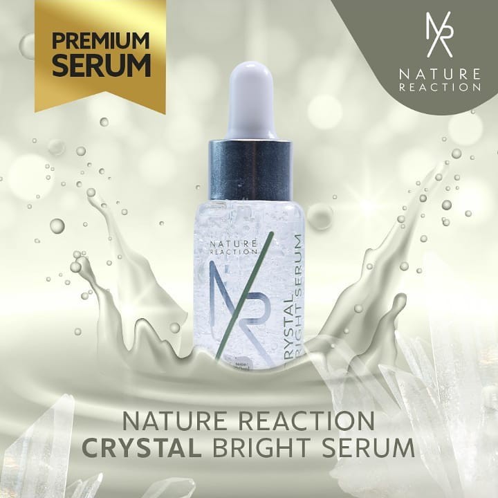 SERUM PEMUTIH WAJAH PRIA | SERUM NR GLOW NATURE REACTION FOR MEN BRIGT ISI 20 ML