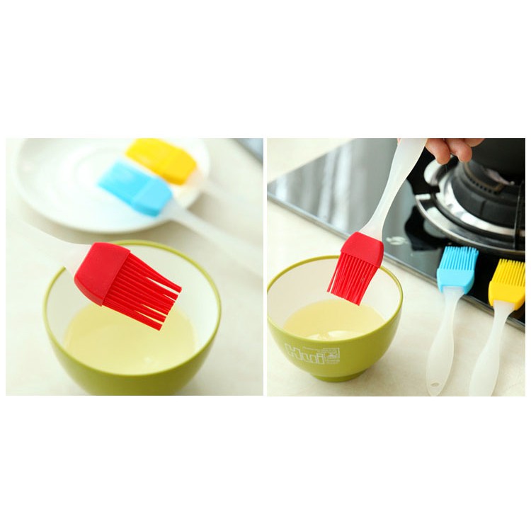 ST-307 Kuas Roti Barbeque Silikon Food Brush Silicone Cake Mentega