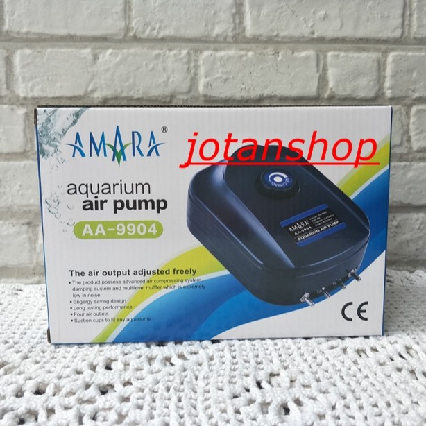 AMARA AA 9904 AA9904 Air Pump Aerator Pompa Udara  4 Lubang Outlet