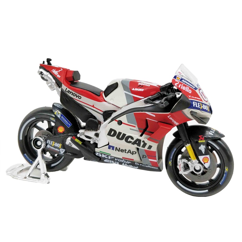 Maisto Miniatur Motor Balap Ducati Dovi 04 Motogp 2018 Skala 1 : 18