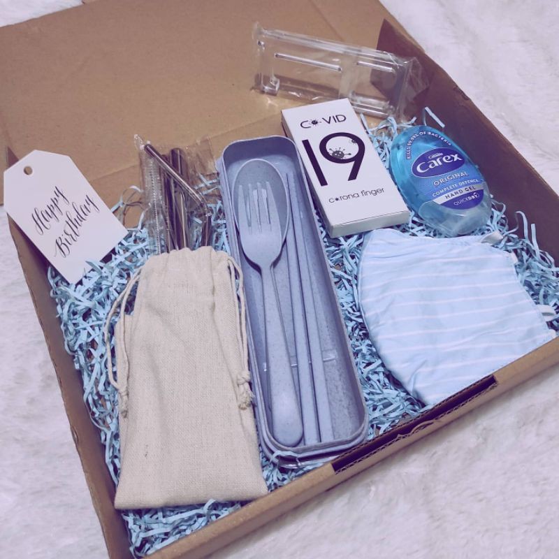 Hampers New Normal Kit | Kado ultah wisuda | Hampers ultah Hampers Wisuda | Anti Covid-19 Gift Set