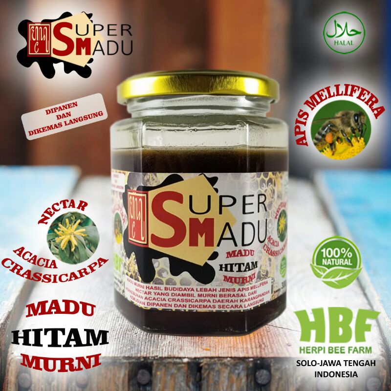 

MADU HITAM ACACIA MURNI - SUPER MADU 300gr