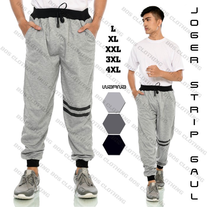 Celana Joger Pria Celana Training Pria Olahraga Track Pants Terbaru Sweatpants Original SPORT GYM C6