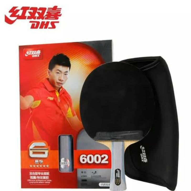 Bet / Bat / Bed / Bad / Blade Pingpong / Pimpong / Tenis Meja DHS 6002 ORIGINAL