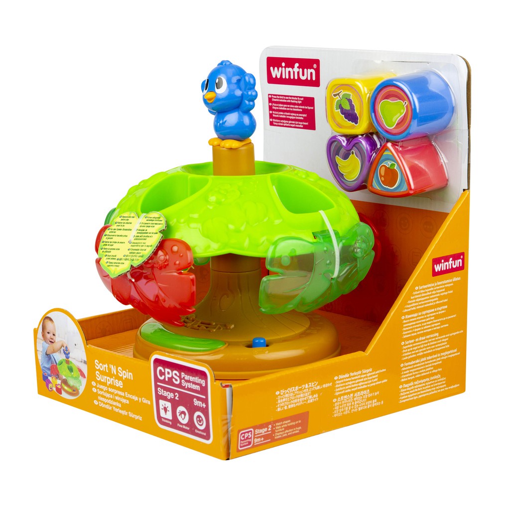 WINFUN Sort N Spin Surprise - Mainan