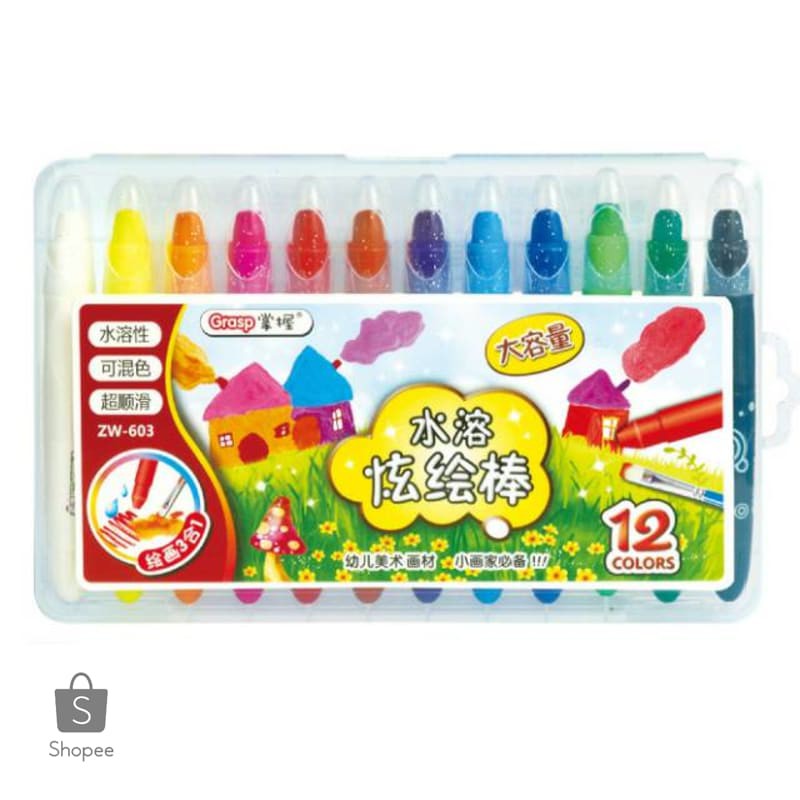 

Promo Calgary Grasp Original Crayon Kode 603 12 Warna Elegan