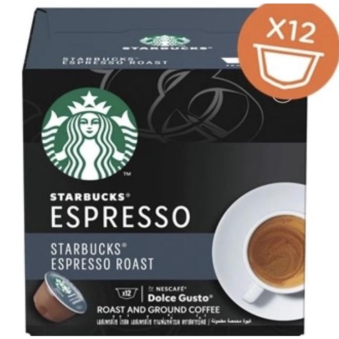 

Nescafe Dolce Gusto Starbucks Espresso Roast - Coffee Capsules