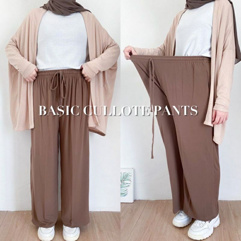 Basic Kulot Jumbo Pant Bumil Friendly