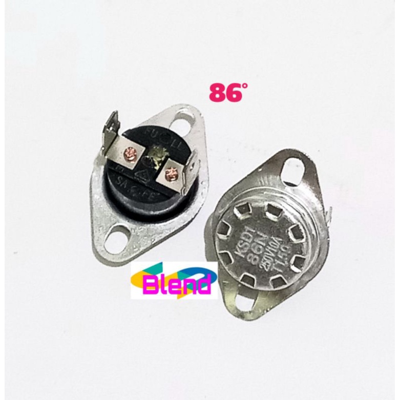 Thermostat 86° Bimetal Thermodis Thermofuse Dispenser Penanak Nasi
