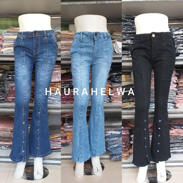 CUTBRAY JEANS  VJ ORIGINAL HAURAHELWA#kancing depan