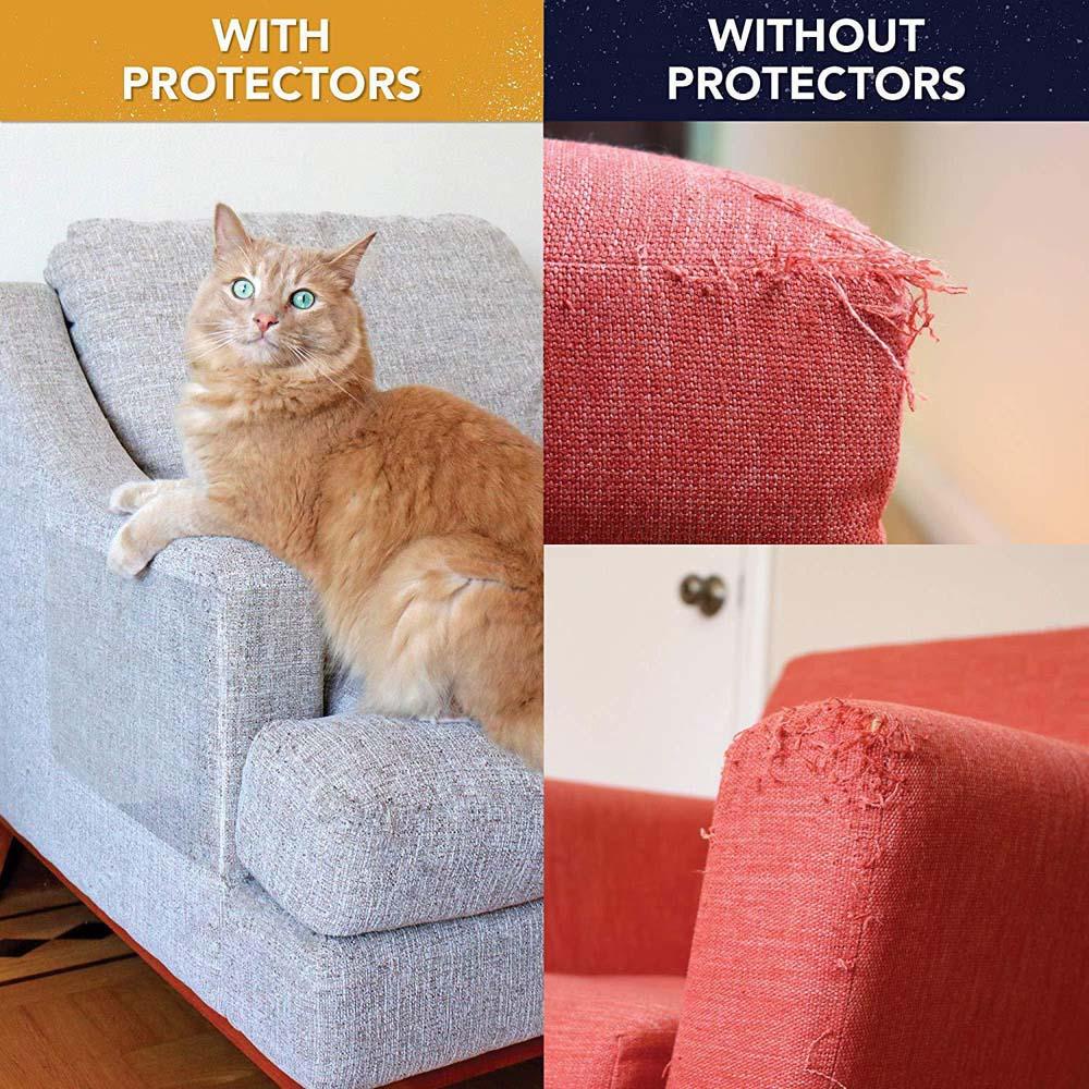 Nickolas1 Pelindung Anti Gores Cat Furniture Pelindung Perlengkapan Kucing Dengan Selotip Pelindung Goresan Kuku