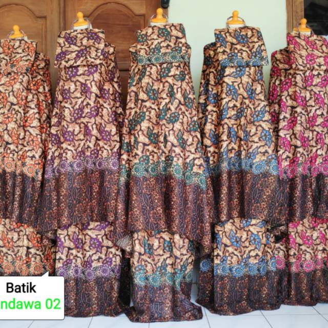 Grosir Mukena Batik Pandawa